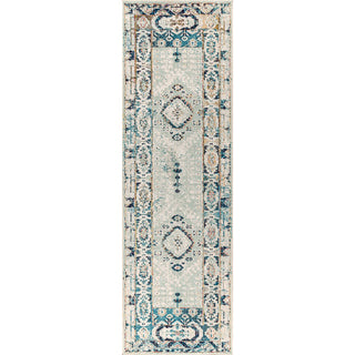 Osuna Diamond Vintage Medallion Area Rug