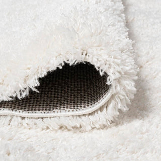 Groovy Solid Shag Area Rug - JONATHAN Y