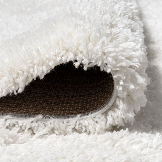 Groovy Solid Shag Area Rug