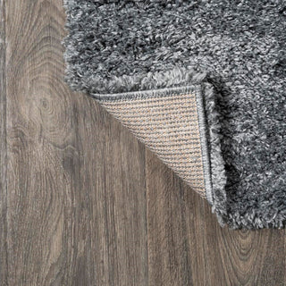 Groovy Solid Shag Area Rug