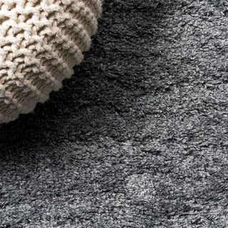 Groovy Solid Shag Area Rug