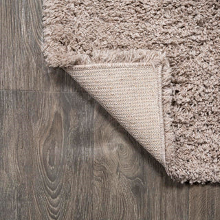 Groovy Solid Shag Area Rug