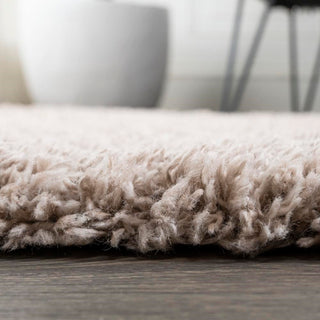 Groovy Solid Shag Area Rug
