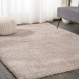 Groovy Solid Shag Area Rug