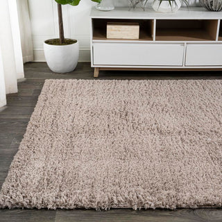 Groovy Solid Shag Area Rug