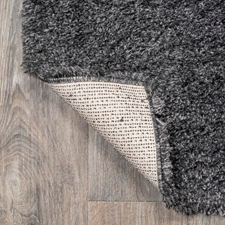 Groovy Solid Shag Area Rug