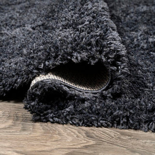 Groovy Solid Shag Area Rug