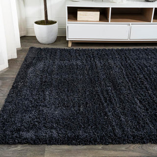 Groovy Solid Shag Area Rug