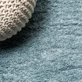 Groovy Solid Shag Area Rug