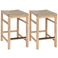 Light Teak/Ivory (Set of 2)