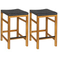 Light Teak/Grey (Set of 2)