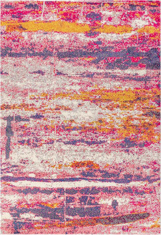 Contemporary Pop Modern Abstract Brushstroke Area Rug