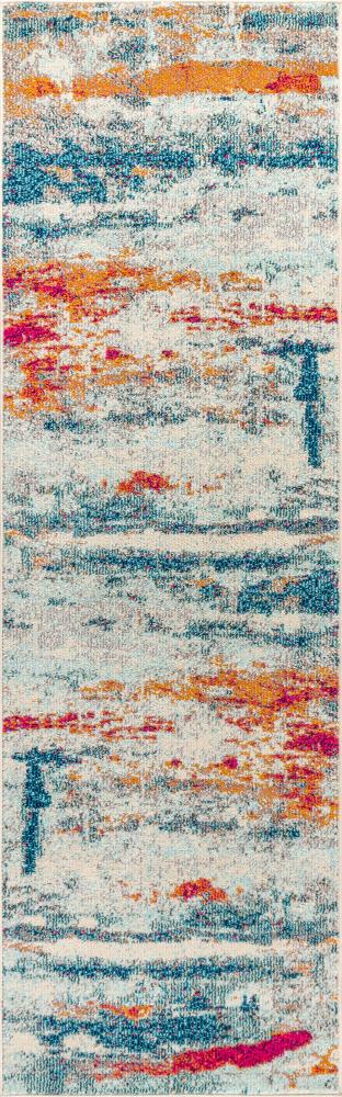 Contemporary Pop Modern Abstract Brushstroke Area Rug