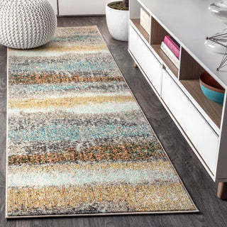 Contemporary Pop Modern Abstract Vintage Area Rug - JONATHAN Y