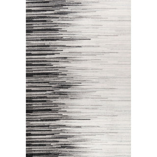 Linear Modern Half-stripe Area Rug