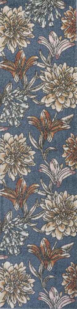 Giglio Modern Botanical Flower Area Rug - JONATHAN Y