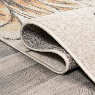 Giglio Modern Botanical Flower Area Rug - JONATHAN Y