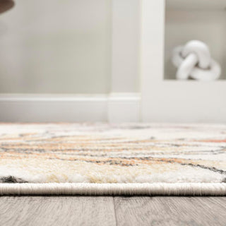 Giglio Modern Botanical Flower Area Rug - JONATHAN Y