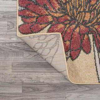 Dizi Modern Botanical Wildflower  Area Rug - JONATHAN Y