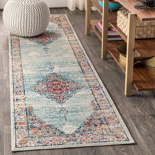 Cadiz Vintage Medallion Area Rug - JONATHAN Y