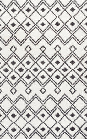 Caimari Moroccan Diamond Shag Area Rug