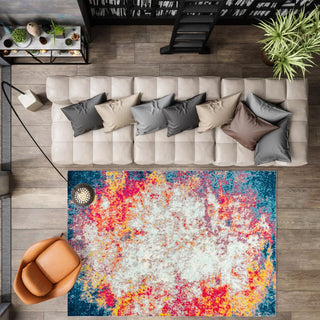 Contemporary Pop Modern Abstract Area Rug - JONATHAN Y