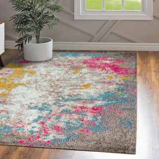 Contemporary Pop Modern Abstract Area Rug - JONATHAN Y