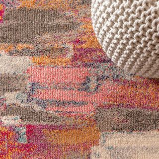 Contemporary Pop Modern Abstract Brushstroke Area Rug - JONATHAN Y