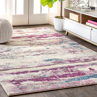 Contemporary Pop Modern Abstract Brushstroke Area Rug - JONATHAN Y