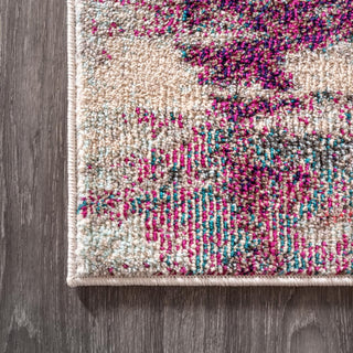 Contemporary Pop Modern Abstract Brushstroke Area Rug - JONATHAN Y