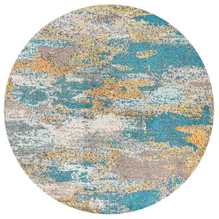 Contemporary Pop Modern Abstract Vintage Waterfall Area Rug - JONATHAN Y
