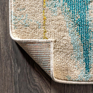 Contemporary Pop Modern Abstract Waterfall Area Rug - JONATHAN Y