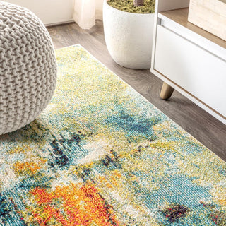 Contemporary Pop Modern Abstract Waterfall Area Rug - JONATHAN Y