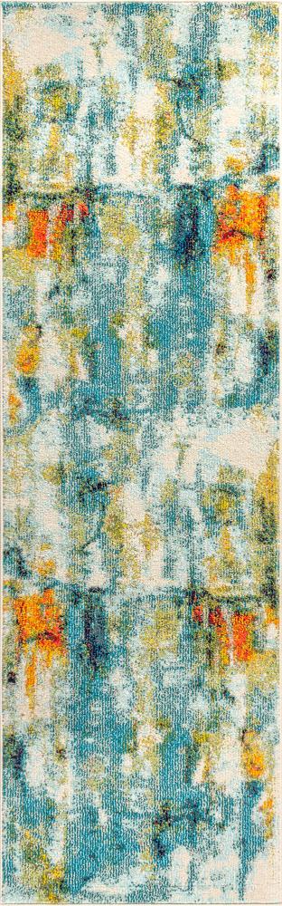 Contemporary Pop Modern Abstract Waterfall Area Rug - JONATHAN Y