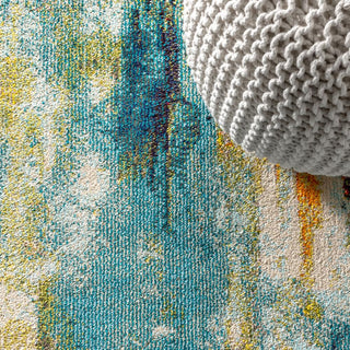 Contemporary Pop Modern Abstract Waterfall Area Rug - JONATHAN Y