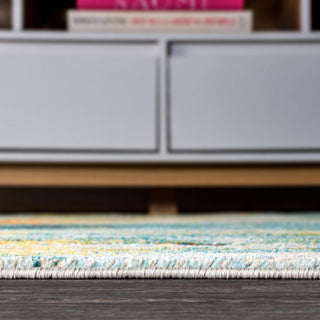 Contemporary Pop Modern Abstract Waterfall Area Rug - JONATHAN Y