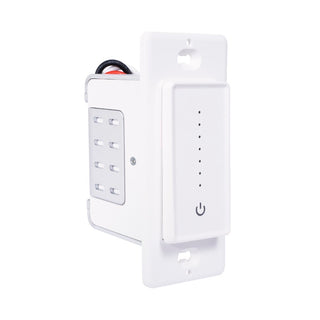Smart Lighting Touch/Slide Dimmer Switch - WiFi Remote App Control; Compatible with Alexa and Google Home Assistant - JONATHAN Y