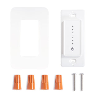 Smart Lighting Touch/Slide Dimmer Switch - WiFi Remote App Control; Compatible with Alexa and Google Home Assistant - JONATHAN Y