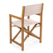 Cukor Classic Vintage Outdoor Acacia Wood Folding Director Chair with Canvas Seat