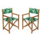 Cukor Classic Vintage Outdoor Acacia Wood Folding Director Chair with Canvas Seat