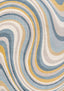Blue/Mustard/Gray