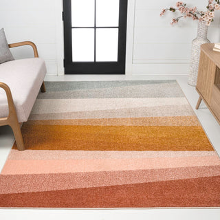 Prism Geometric Striped Area Rug