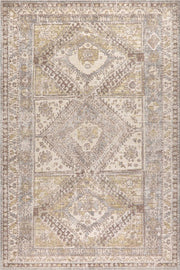 Darija Ornate Geometric Medallion Area Rug