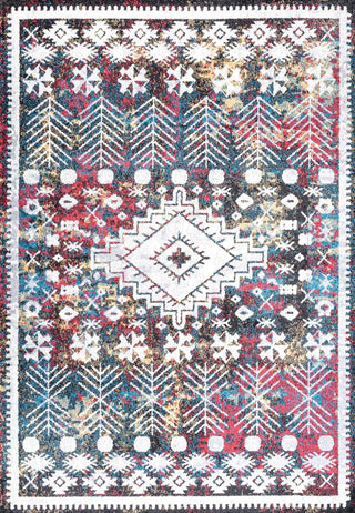 Dhiya Distressed Kilim Area Rug - JONATHAN Y