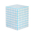White/Neon Blue