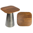 Honey Wood/Oxidized Nickel