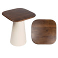 Walnut Wood/Warm Ivory