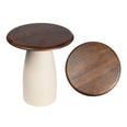 Walnut Wood/Warm Ivory