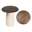 Walnut Wood/Warm Ivory