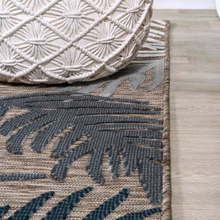 Montego High-low Tropical Palm Indoor/Outdoor Area Rug - JONATHAN Y